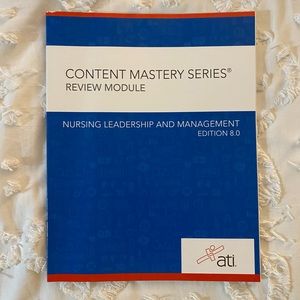 ATI nursing leadership and management review book